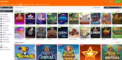 Betsson Latam -  Casino